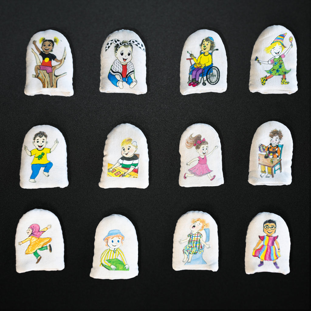 I Am Me, You Are You - Finger Puppets (PRE-ORDER)