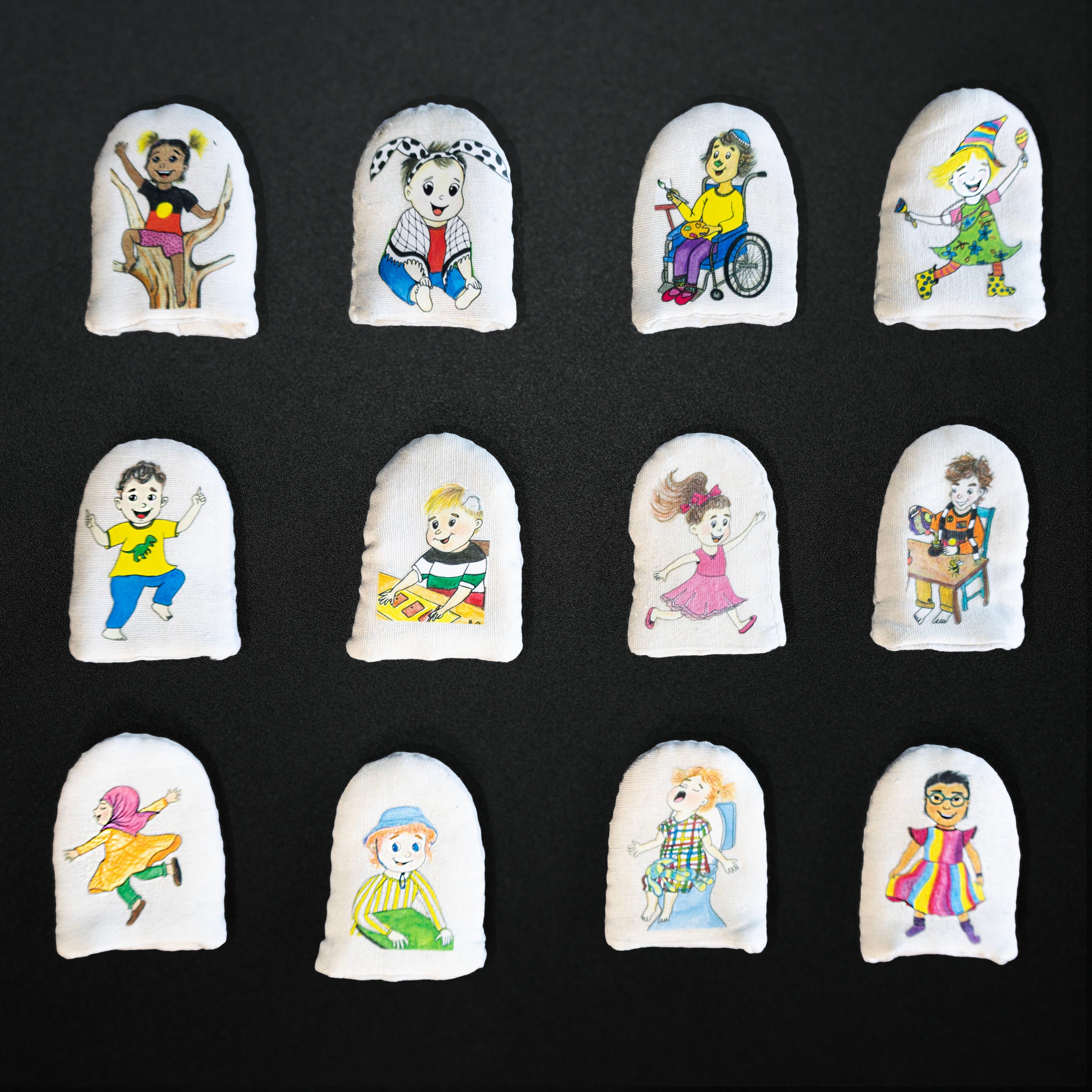 I Am Me, You Are You - Finger Puppets (PRE-ORDER)