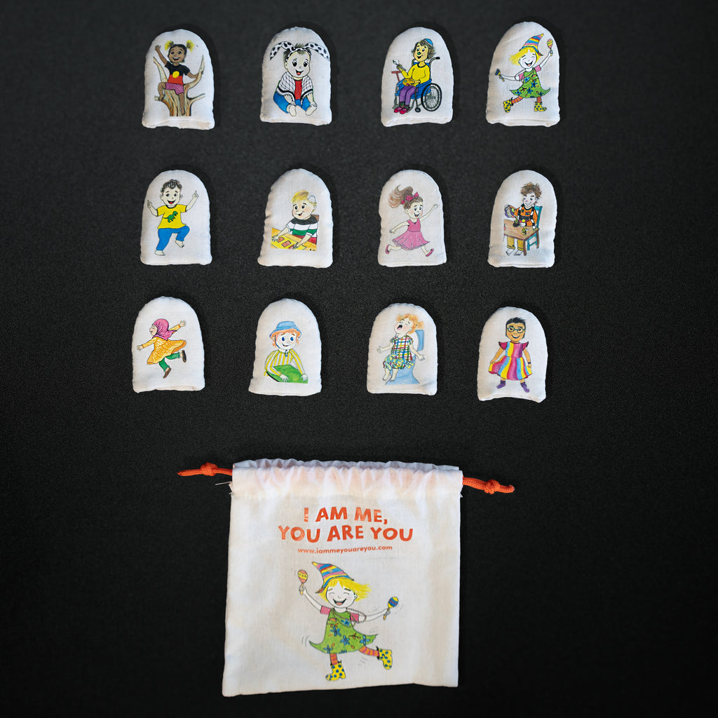 I Am Me, You Are You - Finger Puppets (PRE-ORDER)