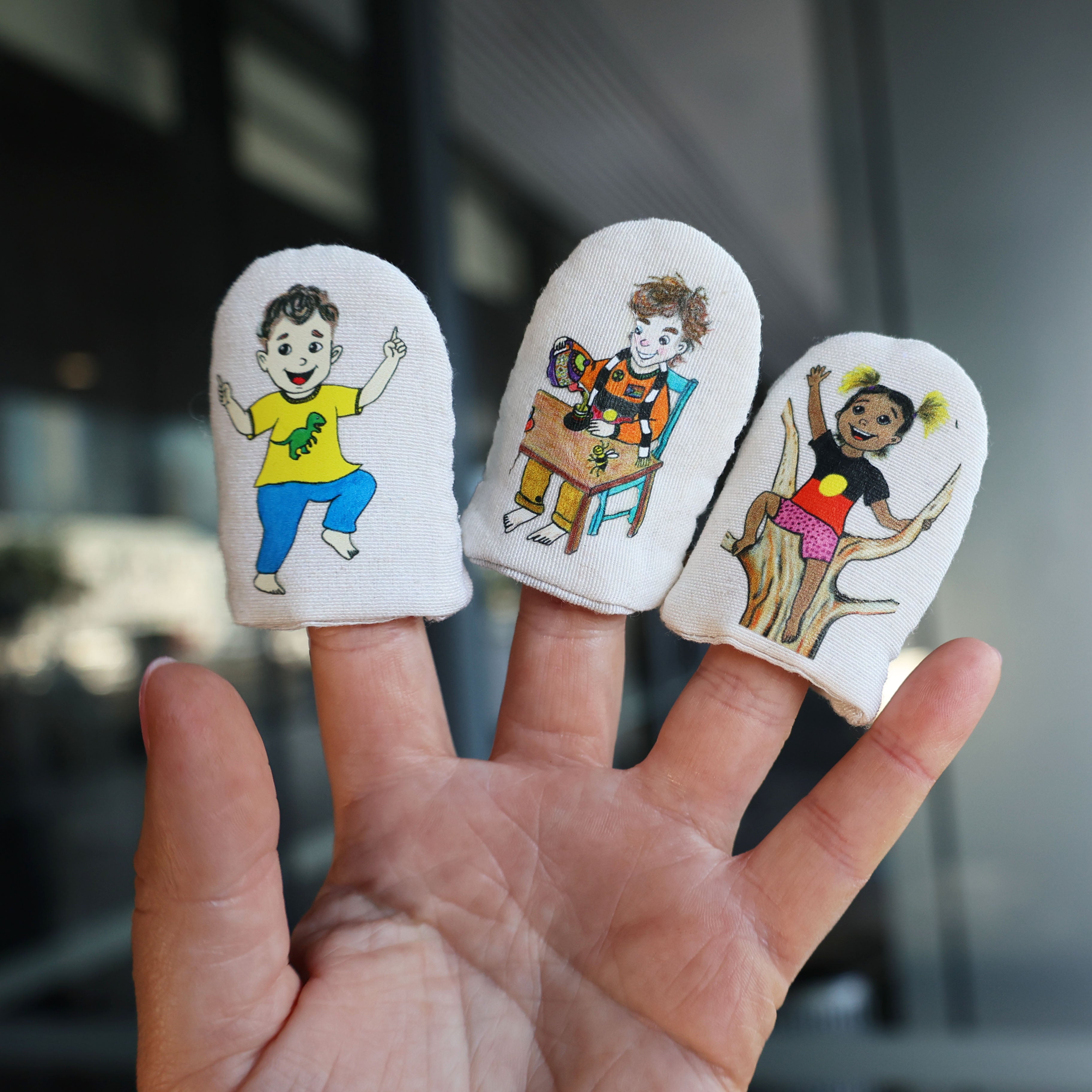 I Am Me, You Are You - Finger Puppets (PRE-ORDER)