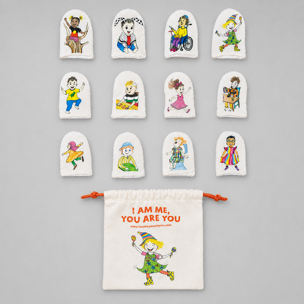 I Am Me, You Are You - Finger Puppets