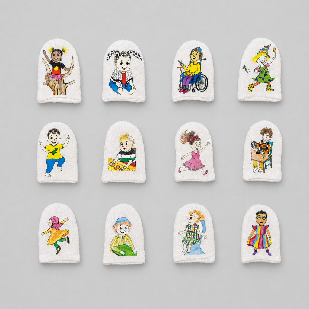 I Am Me, You Are You - Finger Puppets